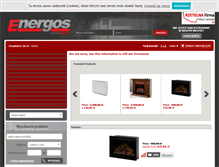 Tablet Screenshot of energos.yupo.pl